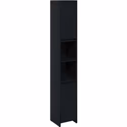 Ce cabinet de salle de bain allie l'élégance minimaliste à un design malin, parfait pour ranger tous vos petits trucs. Avec d ...