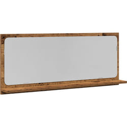 Miroir de Salle de Bain Bois Ancien 90x10,5x37 cm en bois d'ingénierie vidaXL