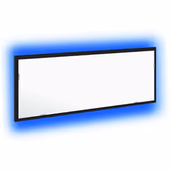 Ce miroir de salle de bain LED mixe style et praticité dans un design moderne qui s'adapte à toutes les salles de bain. Avec  ...