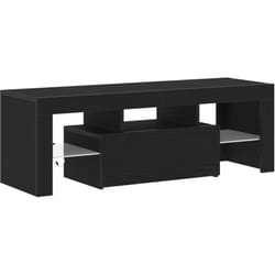 Vidaxl - Meuble tv Noir 120 x 35 x 40 cm Bois d'ingénierie
