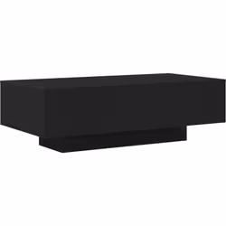 Cette table basse ajoute une touche moderne chez toi et fait office de pièce maîtresse dans ton salon. Avec sa finition en ch ...