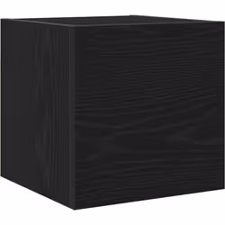 Ce meuble TV moderne en chêne noir est idéal pour donner du style à tes espaces de vie, tout en offrant le rangement et l'aff ...
