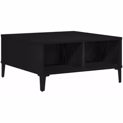 Cette table basse carrée rustique est un classique qui amène du charme et de la fonctionnalité dans ton salon. En bois massif ...