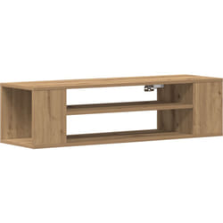 Vidaxl - Meuble tv mural en chêne artisanal 100x30x26,5 cm en bois d'ingénierie