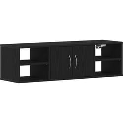 Vidaxl - tagère murale Chêne noir 140x41x75 cm Bois d'ingénierie