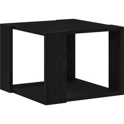 Vidaxl - Table basse Chêne noir 40x40x30 cm Bois reconstitué