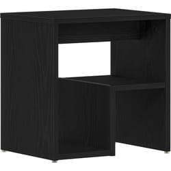 Table de chevet en chêne noir 40x30x40 cm en bois reconstitué Vidaxl