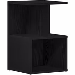 Cette table de chevet combine style moderne et praticité, un essentiel pour votre chambre. Sa finition chic en chêne noir et  ...