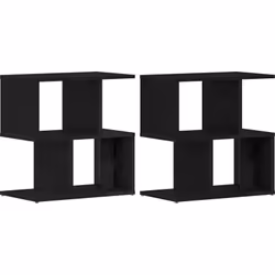 Cet ensemble de tables de chevet avec un design moderne s'intègre parfaitement à n'importe quelle déco de chambre. Fabriquées ...