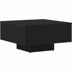 Cette table basse moderne en chêne noir combine beauté et design malin, faisant d'elle une pièce principale agréable pour tou ...