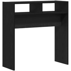 Table console Chêne noir 78 x 30 x 80 cm Bois d'ingénierie Vidaxl
