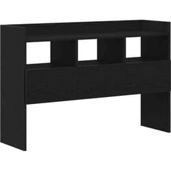 Buffet avec tiroir Noir 105 x 30 x 70 cm Bois d'ingénierie Vidaxl