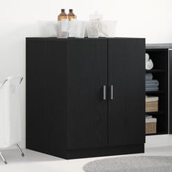 Armoire à Lave Vaisselle - Chêne Noir - 71x71.5x91.5 cm - Bois dingénierie - 2 portes