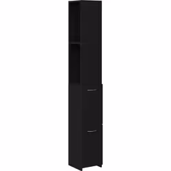 Cette armoire moderne en chêne noir révolutionne le rangement grâce à son design élégant et fonctionnel. Mesurant 170 cm, ses ...