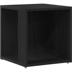 Tagères d'angle Chêne noir 33 x 33 x 34.5 cm Bois d'ingénierie Vidaxl