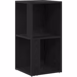 Cette Unité de Rangement Moderne en Chêne Noir est une pièce cool qui ne fait pas que ranger, mais qui ajoute aussi une touch ...