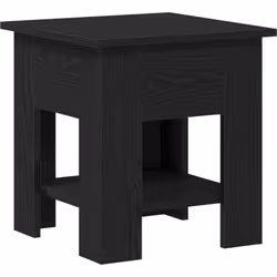 Cette table basse a un look minimaliste avec sa finition chêne noir et son design simple, parfaite pour n'importe quel salon. ...