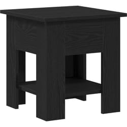 Table basse Noir Chêne 40x40x42 cm Bois d'ingénierie Vidaxl