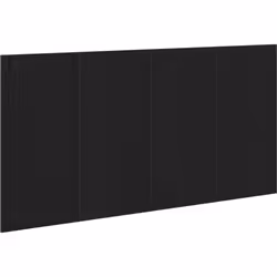 Cette tête de lit rectangulaire pour un lit mélange style et fonctionnalité. En bois de chêne massif, son look moderne amélio ...