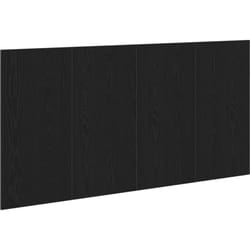 Vidaxl - Tête de lit Noir Chêne 160x1,5x80 cm en bois d'ingénierie