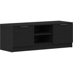 Vidaxl - Meuble tv Noir 102 x 35 x 36,5 cm Bois d'ingénierie
