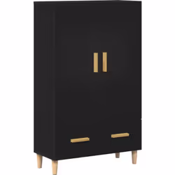 Ce buffet a un design épuré et moderne qui s'intègre parfaitement dans les intérieurs contemporains. Sa finition en chêne noi ...