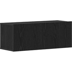 Vidaxl - Meubles tv 2 pcs Chêne noir 80 x 30 x 30 cm Bois d'ingénierie