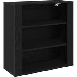 Vidaxl - Meuble mural Chêne noir 80 x 33 x 80 cm Bois d'ingénierie