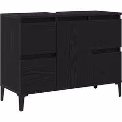 Ce cabinet de vanité moderne est super stylé et pratique. Il offre une grande capacité de stockage tout en rendant ta salle d ...