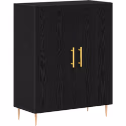 Ce buffet en chêne massif avec une finition en chêne noir est un super ajout à un intérieur moderne ou contemporain. Son look ...