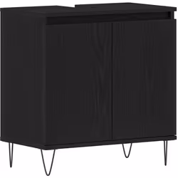Le cabinet de lavabo en bois est une option sympa pour ceux qui ont besoin de rangement supplémentaire dans leur salle de bai ...