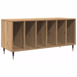 Ce meuble à disques robuste est la solution de rangement moderne parfaite pour chez toi ou au bureau. Avec son design rectang ...