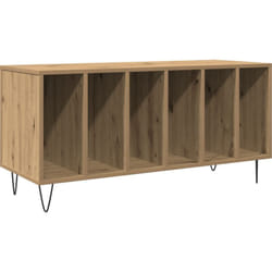 Cabinet d'enregistrement en bois ancien 100x38x48 cm en bois d'ingénierie vidaXL