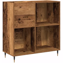 Cette unité de rangement au style industriel est idéale pour n'importe quel salon, alliant style et praticité. Son design sol ...