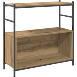 Bibliothèque Artisian Chêne 80x30x78,5 cm Bois d'ingénierie Vidaxl