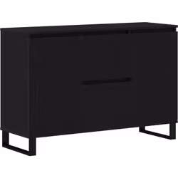 Ce buffet mêle un look moderne avec une utilisation pratique, le rendant indispensable dans ton mobilier. Avec son placage en ...