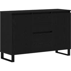Vidaxl - Buffet Chêne Noir 104x35x70 cm Bois reconstitué