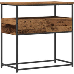 Table Console avec tiroir Bois Ancien 75 x 40 x 75 cm Vidaxl