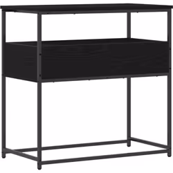 Cette table d'appoint en chêne noir est un super ajout à votre salon ou chambre, alliant style et praticité. Avec ses lignes ...