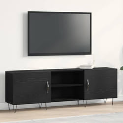 Meuble tv Chêne noir 150 x 30 x 50 cm Bois d'ingénierie Vidaxl