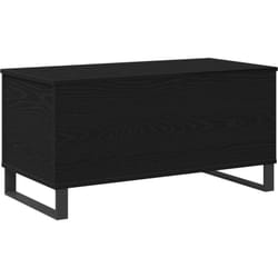 Vidaxl - Table Basse Chêne noir 90 x 44.5 x 45 cm Bois d'ingénierie