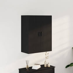 Armoire Murale Chêne noir 69,5 x 34 x 180 cm Bois d'ingénierie Vidaxl