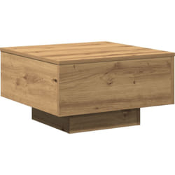 Vidaxl - Table basse Artisian en chêne 55x55x31 cm en bois d'ingénierie