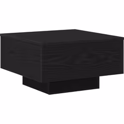 Cette table basse donne à votre salon un look contemporain avec son design sleek en chêne noir. Avec ses dimensions de 55 cm ...