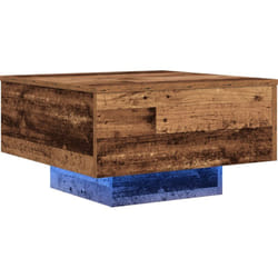 Table Basse Bois ancien 55 x 55 x 31 cm Bois d'ingénierie Vidaxl