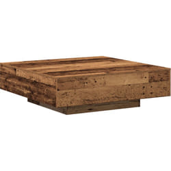 Vidaxl - Table basse en vieux bois 100x100x31 cm en bois d'ingénierie