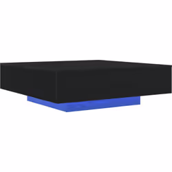Cette table basse au design moderne en chêne massif apporte élégance et praticité, parfaite pour les styles de maison d'aujou ...