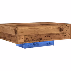 Cette table basse rustique est le mélange idéal de style et de praticité, parfaite pour tout salon où il faut une touche chal ...