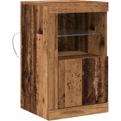 Ce cabinet de stockage en bois rustique de taille moyenne est une super solution pour tes besoins tout en ajoutant une touche ...