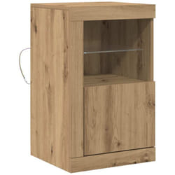 Meuble d'appoint chêne artisanal 41 x 37 x 67 cm Vidaxl